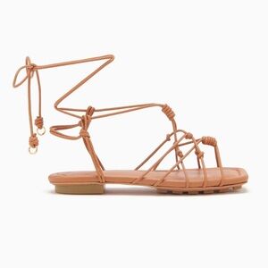 NWT Ulla Johnson Freya Knotted Flat Sandal Size 6.5B